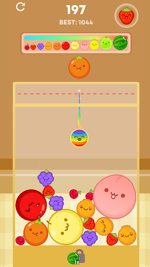 Suika Watermelon Merge Screenshot 1