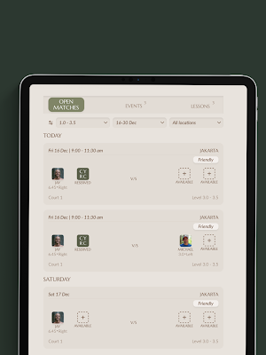 Courtyard Racquet Club Screenshot 3