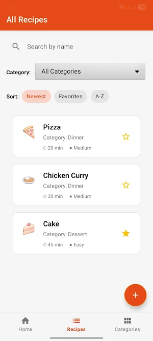 Recipe Book - Save Your Recipe Screenshot 1
