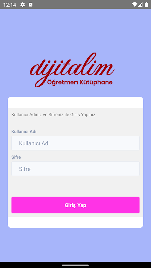Dijitalim Öğretmen Kütüphane Screenshot 1