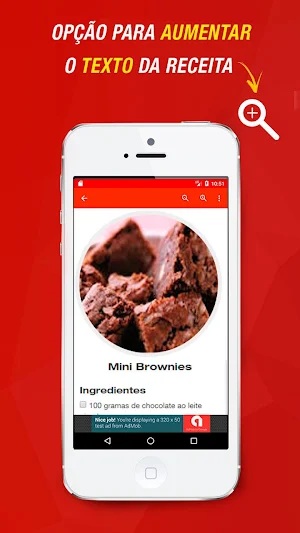 Receitas de Doces Finos Screenshot 2