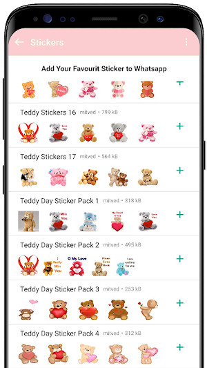 Cute Mochi Cat Bear Stickers Screenshot 3
