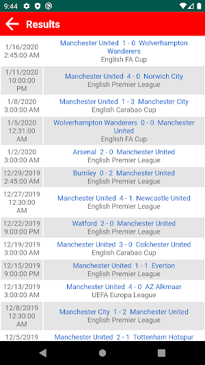 Man Utd Latest News Screenshot 3