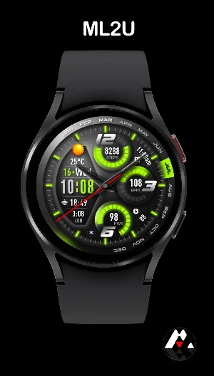 ML2U 284 Watch Face Screenshot 0