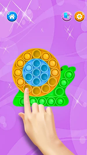 Fidget Toys 3D: Pop It game Screenshot 2