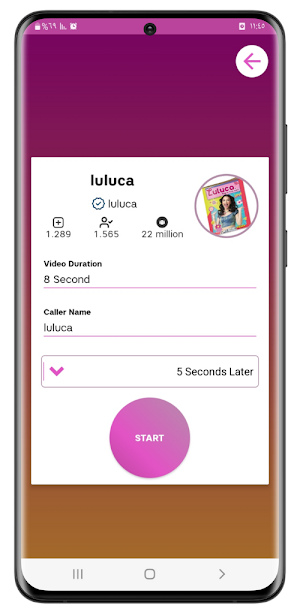 luluca video call prank Screenshot 1