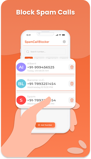 CallShield - Spam Call Blocker Screenshot 1