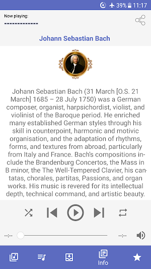 Johann Sebastian Bach Music Screenshot 2