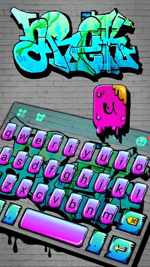 Wall Graffiti Theme Screenshot 1