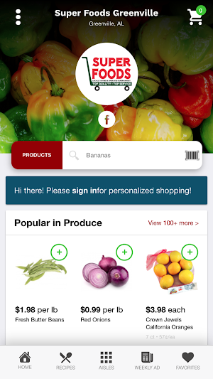 Super Foods Greenville Screenshot 0