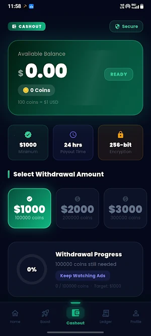 Watch Ads Earn Real Money Screenshot 2