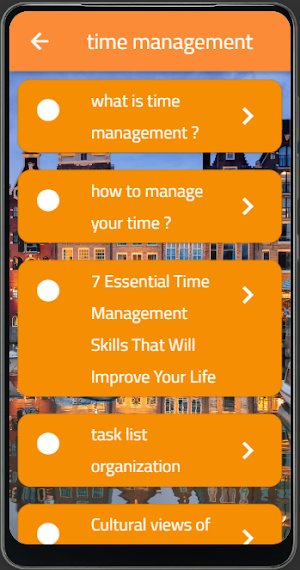 time management Screenshot 0
