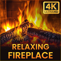 Relaxing Fireplace – Meditate