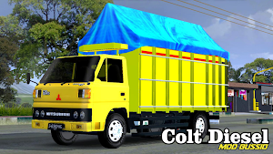 Mod Bussid Colt Diesel Screenshot 0