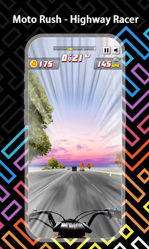 Moto Rush - Highway Racer Screenshot 1