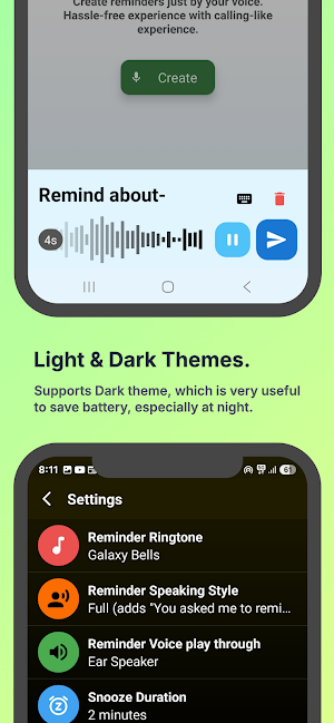 Remind Me (using Call) Screenshot 3