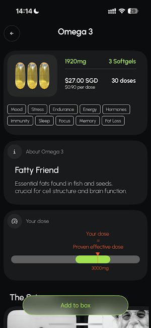 Nutricode Screenshot 3