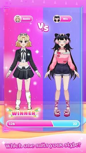 Left or Right: Style Dress Up Screenshot 1
