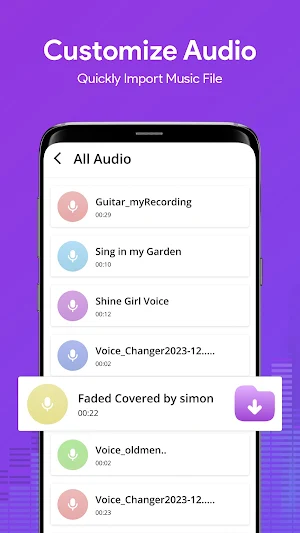 Voice Changer - Sound Effects Screenshot 3