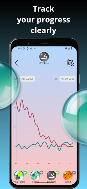 Habits + Karma Screenshot 2