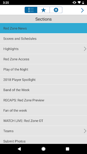 KLTV and KTRE Red Zone Screenshot 1