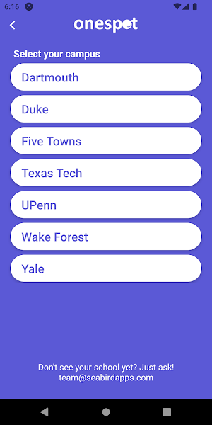 Onespot Campus Screenshot 1