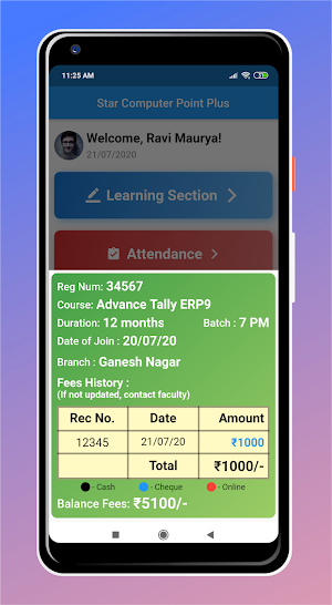 SCPP Classroom App Screenshot 2