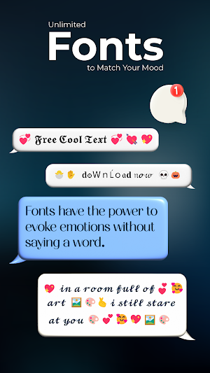 Fonts keyboard & Voice typing Screenshot 0