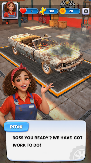 Car Tuning inc : Puzzle Game Screenshot 0