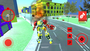 Robot Car Shifter City Fighter Screenshot 3