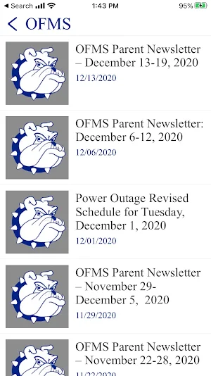 Olmsted Falls Middle School Screenshot 2