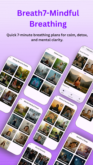 7 Minute Pranayama Screenshot 1