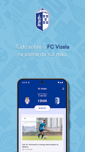 FC Vizela – App Oficial Screenshot 0