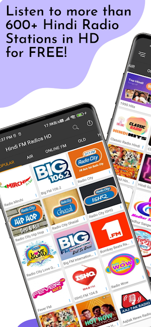 Hindi FM Radios HD Screenshot 0