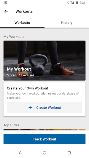 Mavric Fitness Screenshot 1