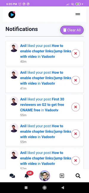 Vadoo Community Screenshot 3