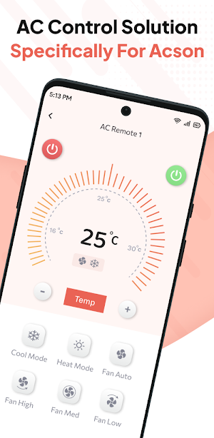 Smart AC Remote for Acson Screenshot 2