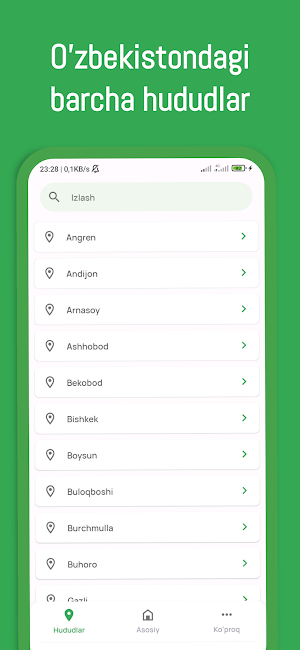 Namoz Vaqtlari Screenshot 3