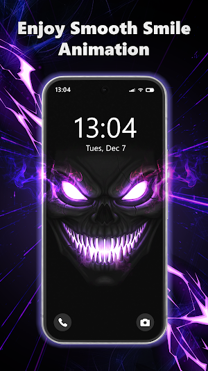 Silly Fun Smile Live Wallpaper Screenshot 1