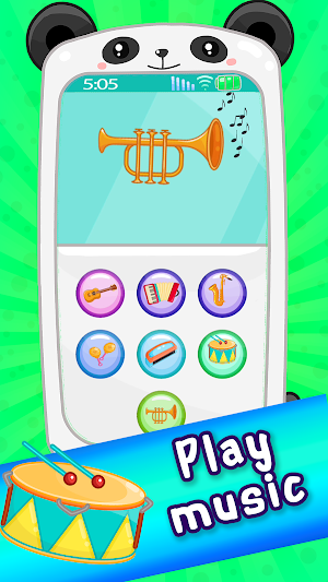 Kids baby phone games Screenshot 0