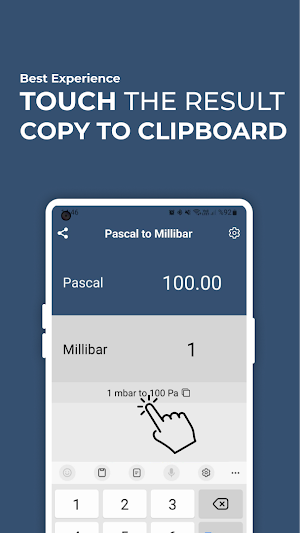 Pascal to Millibar Converter Screenshot 1