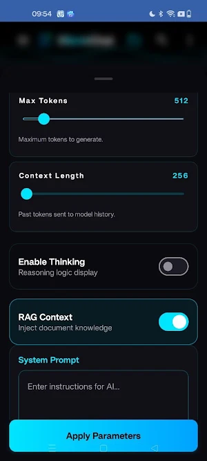 XformChat-Local RAG Screenshot 3
