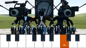 Skibidi toilet piano song Screenshot 1