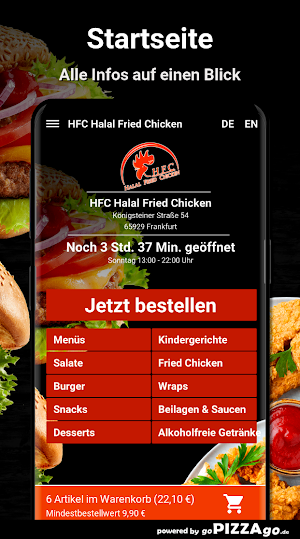 HFC Halal Fried Chicken Screenshot 1