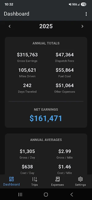 Truckerly - Expense Tracker Screenshot 0