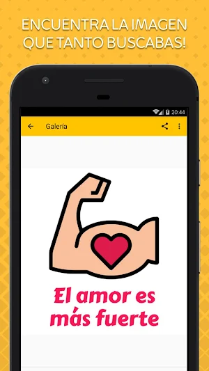 Emoticones con Frases de Amor Screenshot 2