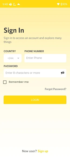 BeeTaxi App & Delivery App Screenshot 1