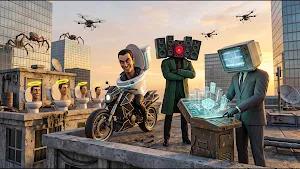 Skibidi Toilets: Invasion Screenshot 1