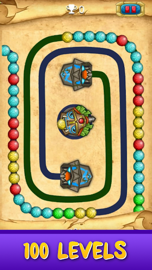 Zumbla Bubble Shooter Screenshot 2