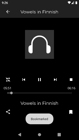 Fast - Speak Finnish Language Screenshot 1